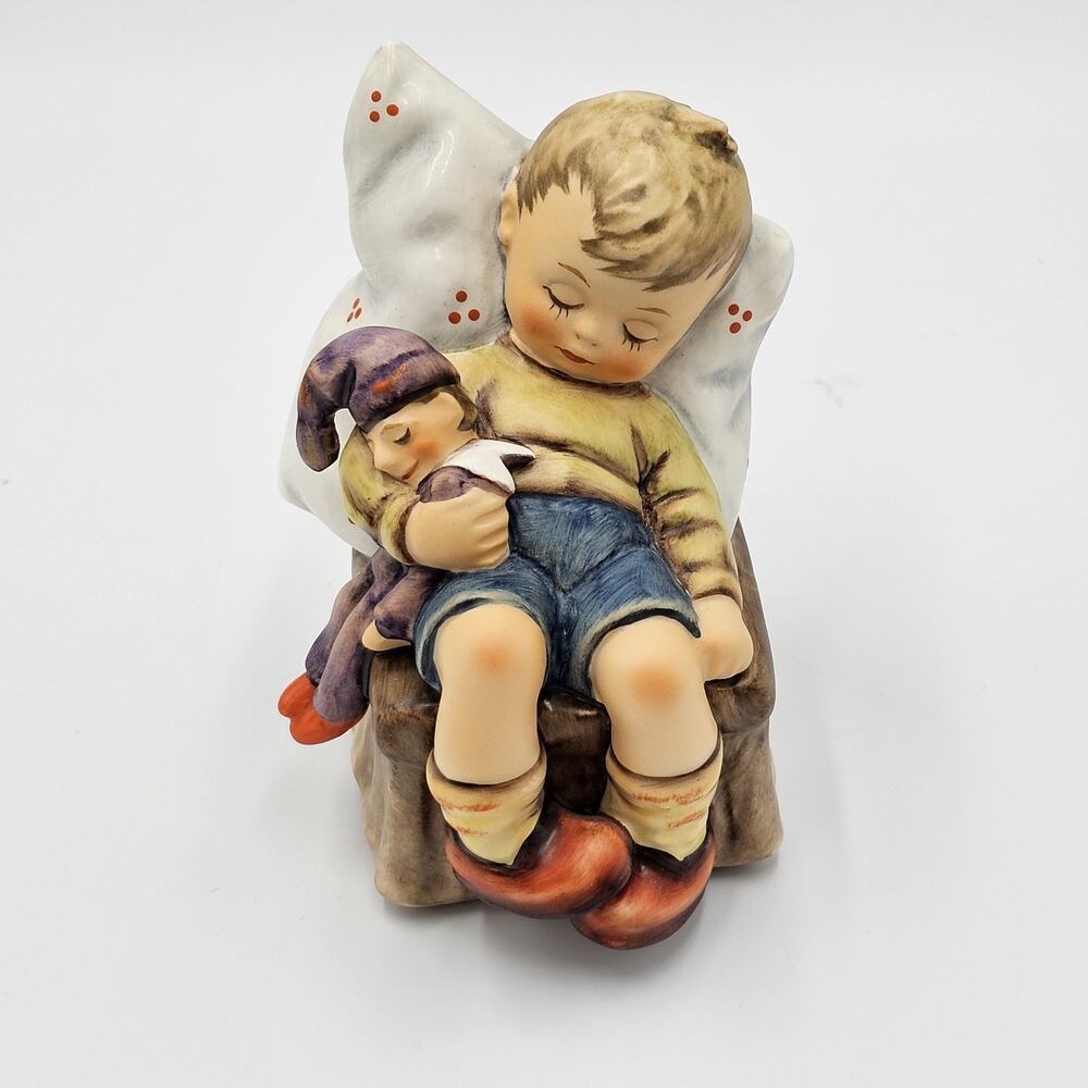 Vintage 1995 Goebel Hummel HUM 451 Just Dozing TMK-7 FIrst Issue 056 IOB
